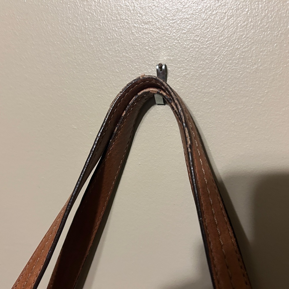 Coach Brown Leather Shoulder Bag - Picture 4 of 9